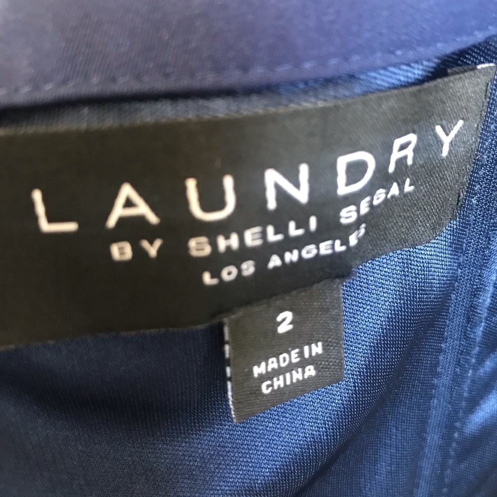 Laundry by Shelli Segal Off the Shoulder Gown - 2 - Picture 7 of 8